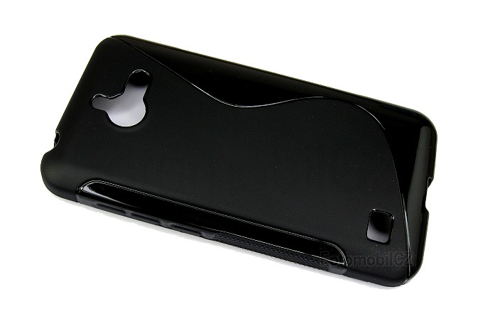 Silikonové pouzdro černé pro Huawei Ascend Y550