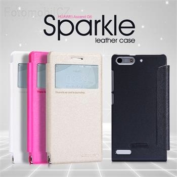 Nillkin Sparkle S-View Pouzdro Black pro Huawei Ascend G6