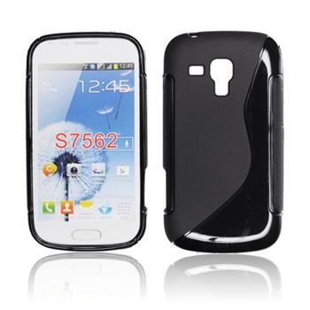 ForCell silkonové pouzdro kryt Lux S Black pro Samsung S7390 Galaxy Trend Lite