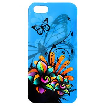 ForCell silkonové pouzdro kryt Lux S Blue vzor1 pro iPhone 4 /4S