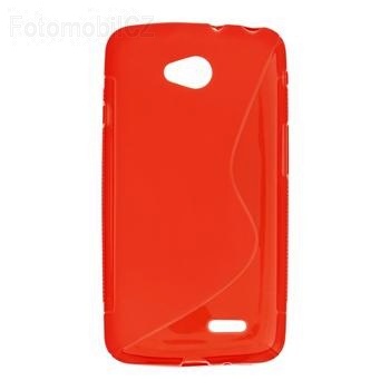 ForCell silkonové pouzdro kryt Lux S Red pro LG L70