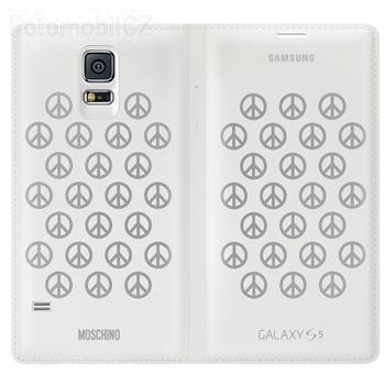 EF-WG900RAE Samsung Folio Pouzdro Moschino pro G900 Galaxy S5 (EU Blister)