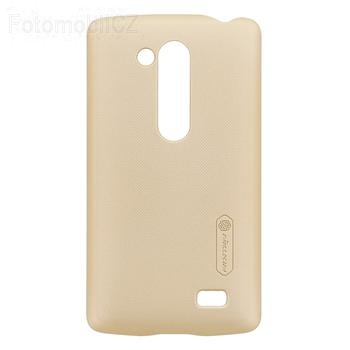 Nillkin Super Frosted Zadní Kryt + fólie GOLD zlatá barva pro LG D290N L Fino