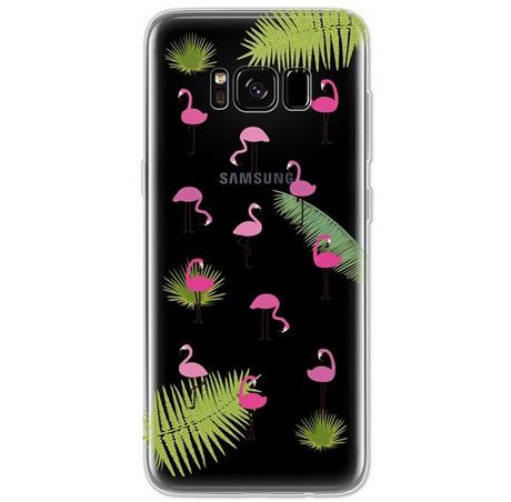 Silikonové TPU pouzdro pro Samsung G950F Galaxy S8, Flamingo