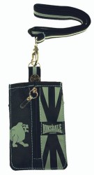 Pouzdro LONSDALE Zipper BLACK1