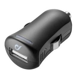 Autonabíječka Cellularline Unique Design pro iPhone, USB konektor, 10W/2A, černá