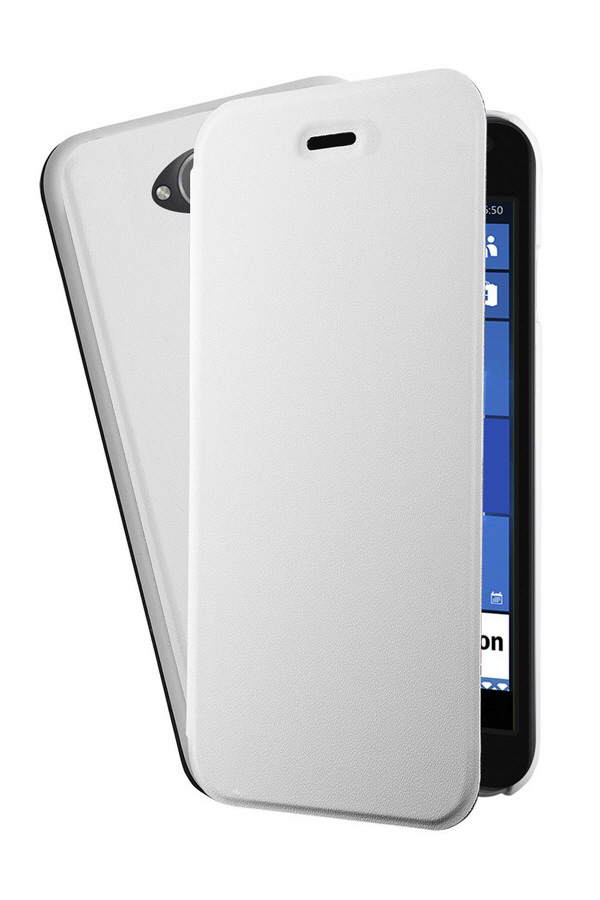 Azuri ultra thin flip pouzdro MS Lumia 650, White