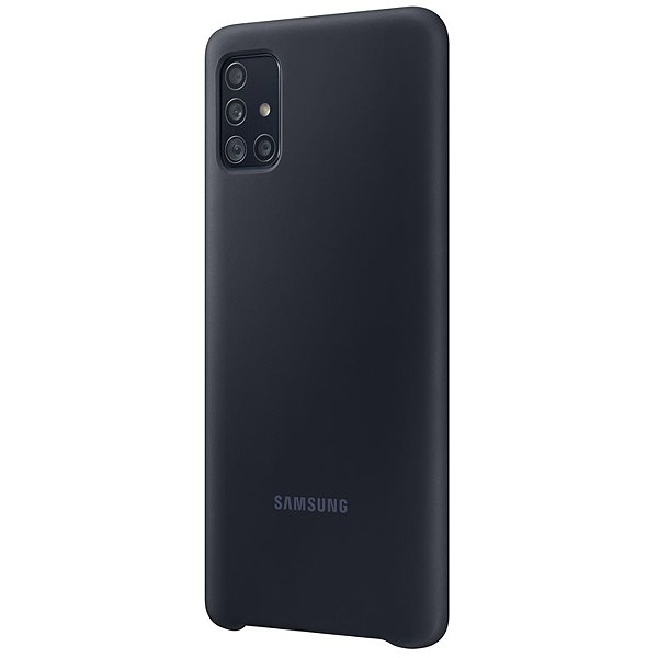 EF-PA515TBE Samsung Silikonový Kryt pro Galaxy A51 Black