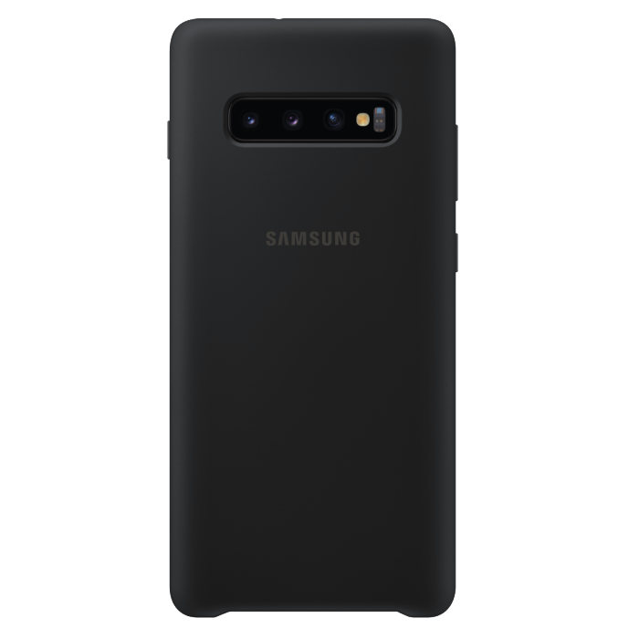 Ochranný kryt Silicone Cover pro Samsung Galaxy S10 plus EF-PG975TBEGWW černý