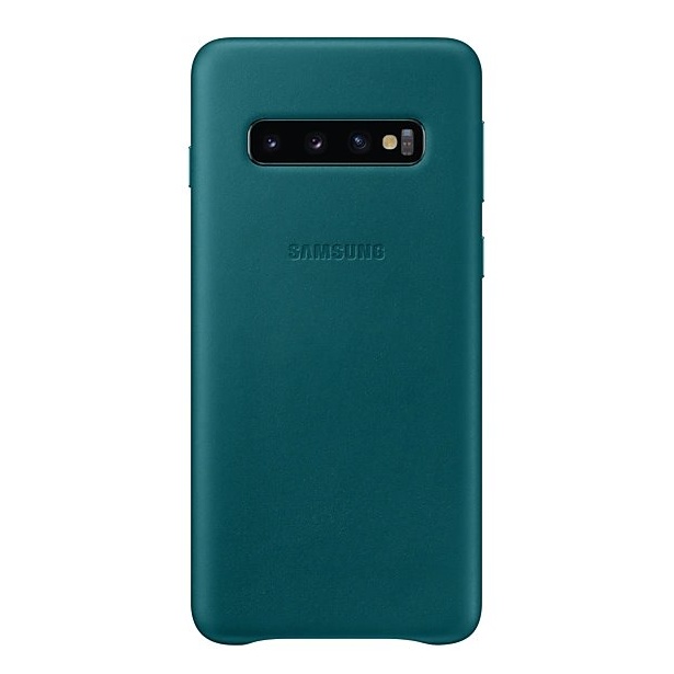EF-VG973LGE Samsung Leather Cover Green pro G973 Galaxy S10