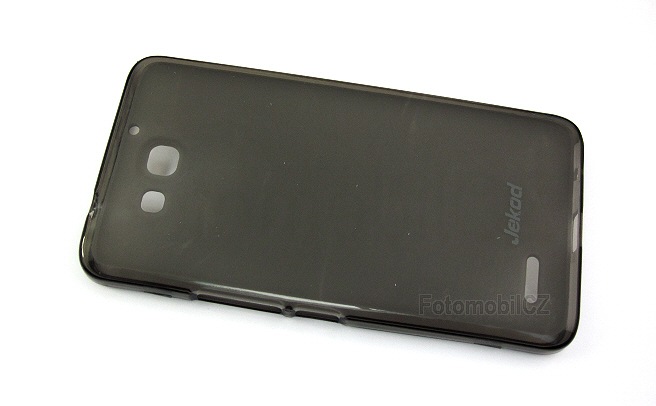 Silikonové pouzdro kryt JEKOD TPU + fólie Black pro Huawei Ascend 3X G750