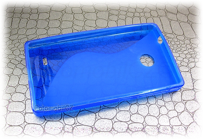 ForCell silkonové pouzdro kryt Lux S Blue pro Nokia X