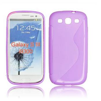 Silkonové pouzdro kryt Lux S Violet pro Samsung i9300