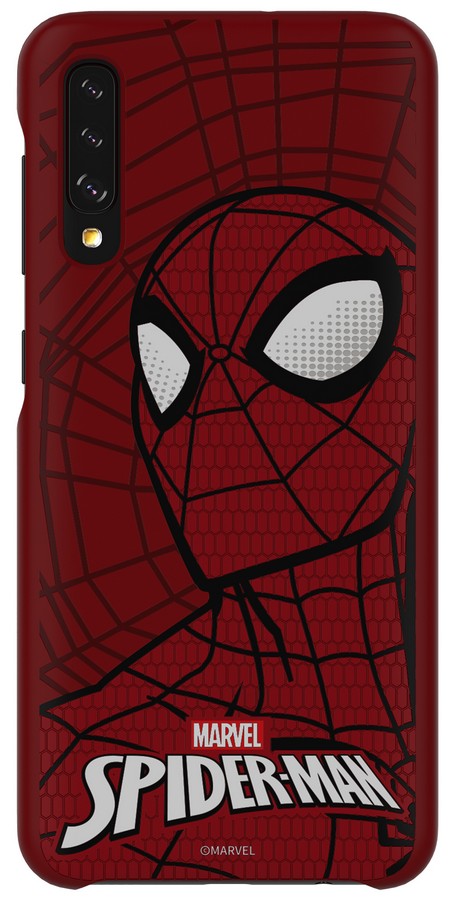Smart kryt GP-FGA505HIBRW Galaxy Friends x MARVEL Spider-Man Samsung Galaxy A50 + sklo na displej