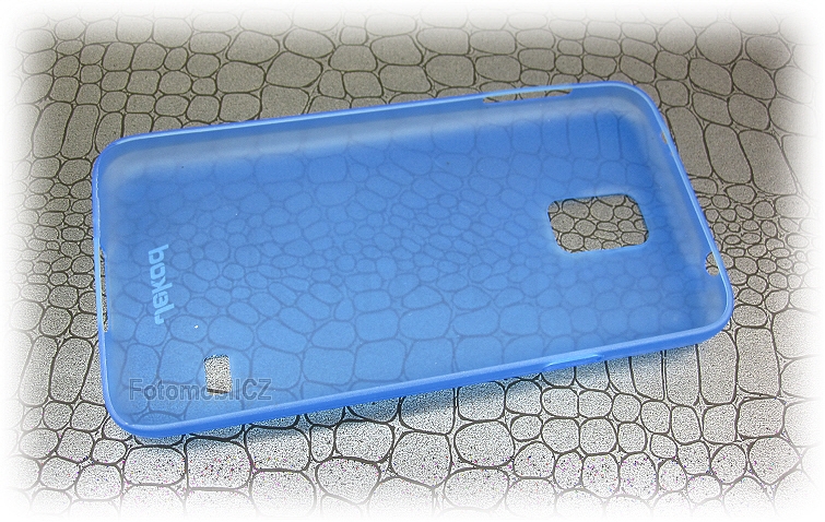 JEKOD TPU  Pouzdro Ultrathin 0,3mm Blue pro Samsung G900 Galaxy S5