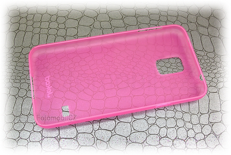Pouzdro JEKOD PP ultratenký 0,3 mm kryt PINK růžová barva pro Samsung G900 Galaxy S5