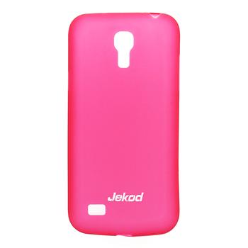Pouzdro JEKOD PP ultratenký 0,3 mm kryt + fólie Red pro Samsung i9195 Galaxy S4 mini