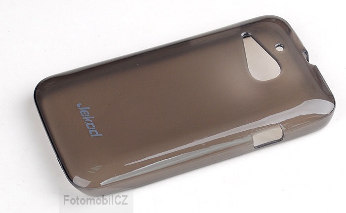 Silikonové pouzdro kryt JEKOD TPU + fólie Black pro Alcatel M´Pop 5020D