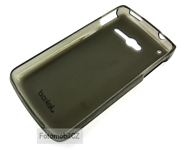 Silikonové pouzdro kryt JEKOD TPU + fólie Black pro Alcatel OT992