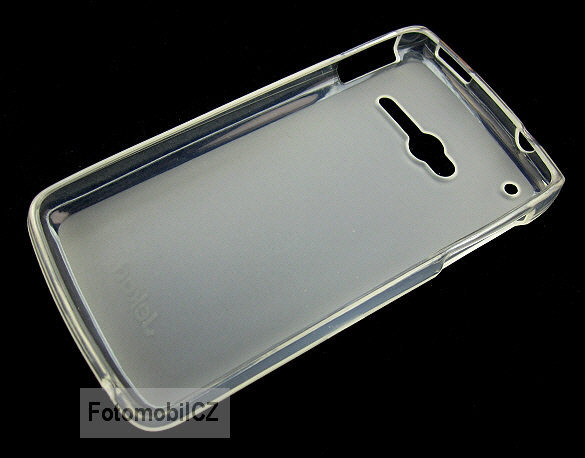 Silikonové pouzdro kryt JEKOD TPU + fólie White pro Alcatel OT992