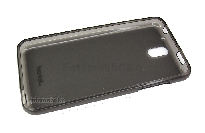 Silikonové pouzdro kryt JEKOD TPU + fólie Black pro HTC Desire 610