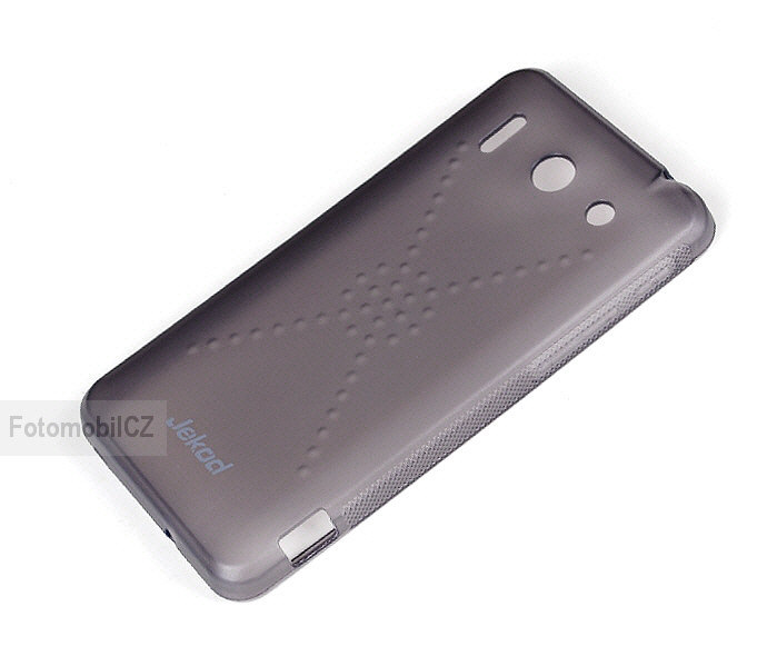 Silikonové pouzdro kryt JEKOD TPU + fólie Black pro Huawei Ascend G510