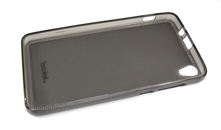 Silikonové pouzdro kryt JEKOD TPU + fólie Black pro Lenovo S850