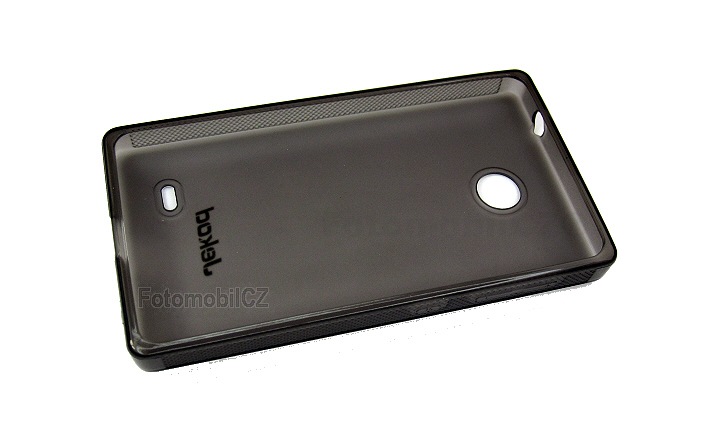 Silikonové pouzdro kryt JEKOD TPU + fólie Black pro Nokia X /X+