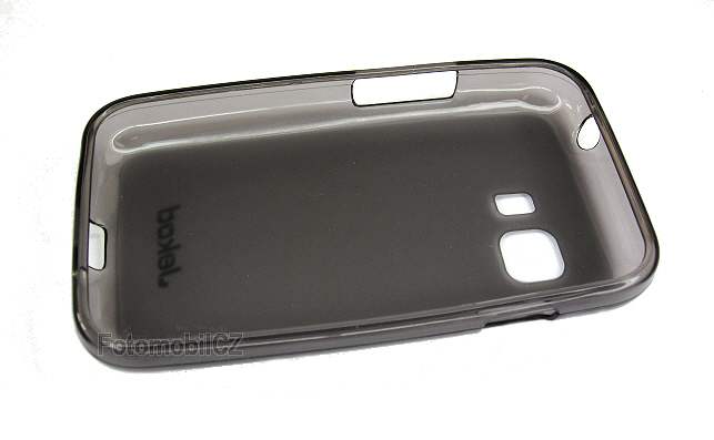 Silikonové pouzdro kryt JEKOD TPU + fólie Black pro Samsung G130 Galaxy Young 2