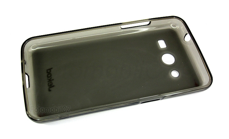 Silikonové pouzdro kryt JEKOD TPU + fólie Black pro Samsung G355 Galaxy Core 2
