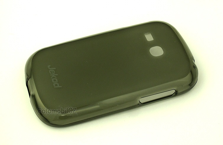 Silikonové pouzdro kryt JEKOD TPU + fólie Black pro Samsung S6790 Galaxy Fame Lite