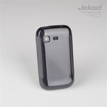 Silikonové ochranné pouzdro JEKOD TPU + fólie  Black pro Samsung S7560, S7562, S7580, S7582 Galaxy Trend