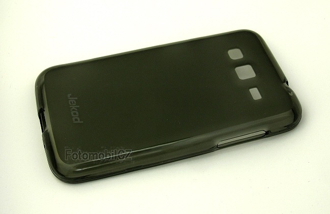 Silikonové pouzdro kryt JEKOD TPU + fólie Black pro Samsung i8580 Galaxy S4 mini Active