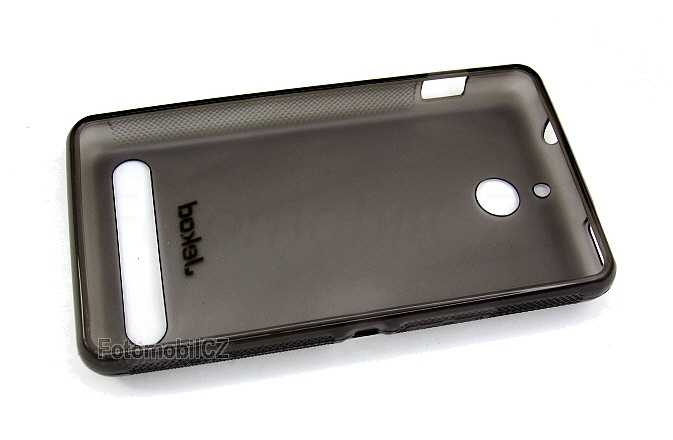Silikonové pouzdro kryt JEKOD TPU + fólie Black pro Sony D2005 Xperia E1