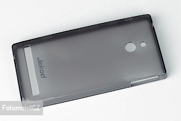 Silikonové pouzdro kryt JEKOD TPU + fólie Black pro Sony Xperia P LT22i