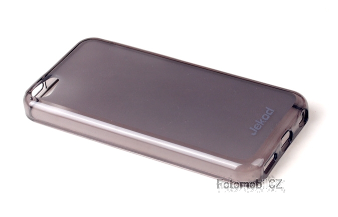 Silikonové ochranné pouzdro JEKOD TPU + fólie Black pro iPhone 5C