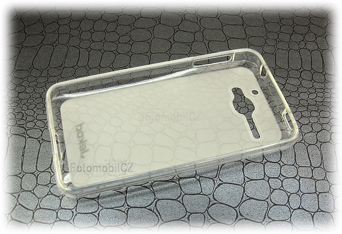 Silikonové pouzdro kryt JEKOD TPU + fólie White pro Alcatel 6010D One Touch Star