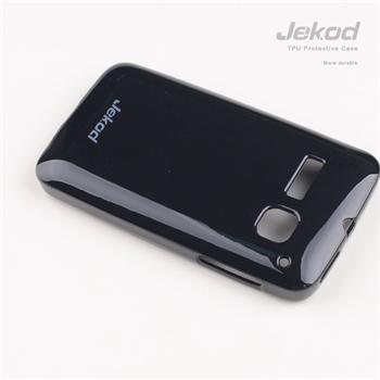 Silikonové pouzdro kryt JEKOD TPU + fólie White pro Alcatel S´Pop 4030D