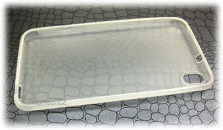 Silikonové pouzdro kryt JEKOD TPU + fólie White pro HTC Desire 816