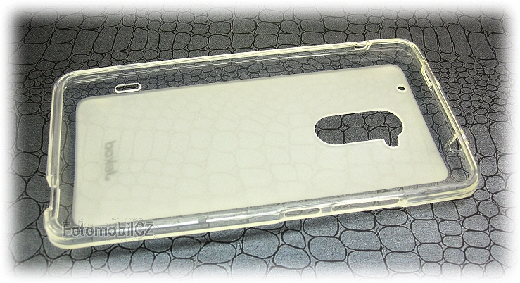 Silikonové pouzdro kryt JEKOD TPU + fólie White pro HTC ONE Max