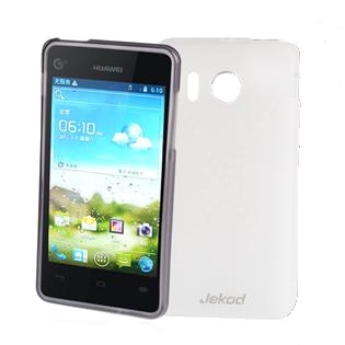 Silikonové pouzdro kryt JEKOD TPU + fólie White pro Huawei Y300