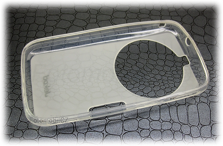 Silikonové pouzdro kryt JEKOD TPU + fólie White pro Samsung C115 Galaxy S5 Zoom