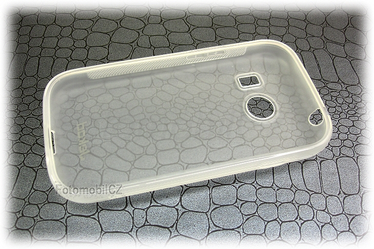 Silikonové pouzdro kryt JEKOD TPU + fólie White pro Samsung G310 Galaxy Ace Style