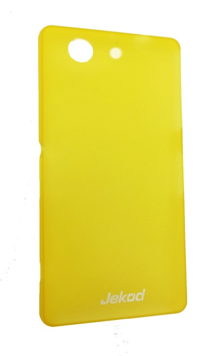 Pouzdro JEKOD PP ultratenký 0,3 mm kryt Yellow pro Sony D5803 Xperia Z3 compact
