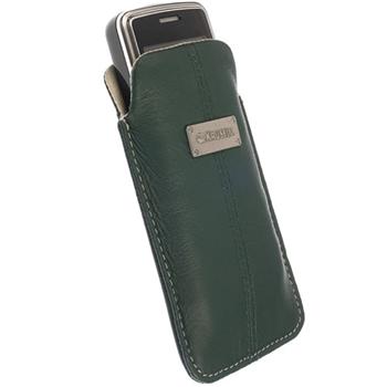 Krusell pouzdro LUNA Medium, zelená/písková