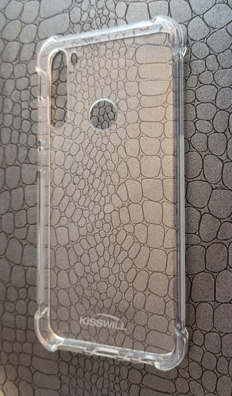 Kisswill Shock TPU Kryt pro Xiaomi Redmi Note 8T Transparent + ochranné sklo na displej