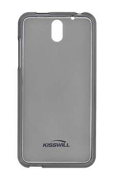 Kisswill TPU černé transparentní silikonové pouzdro pro HTC Desire 610