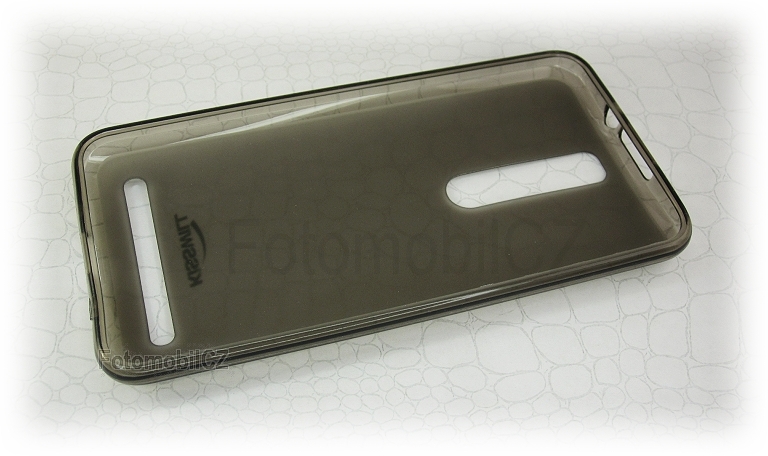 Kisswill TPU černé transparentní silikonové pouzdro pro Asus Zenfone 2 ZE550ML / ZE551ML