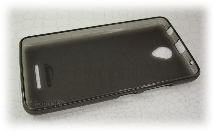 Kisswill TPU černé transparentní silikonové pouzdro pro Lenovo A5000