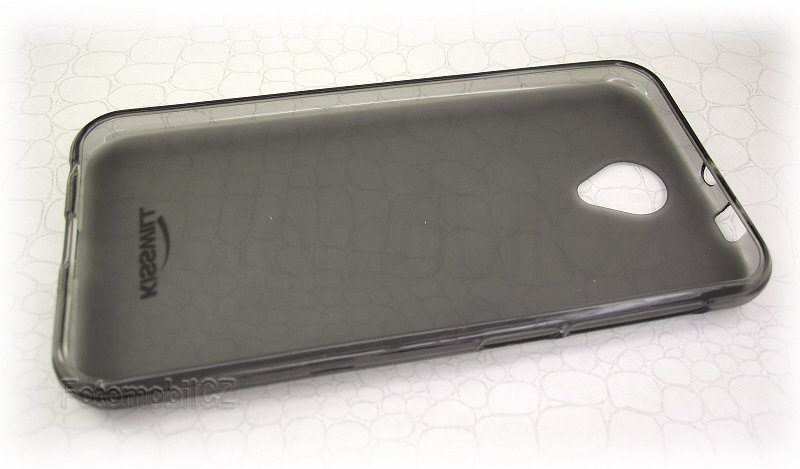 Kisswill TPU černé transparentní silikonové pouzdro pro Vodafone Smart Prime 7